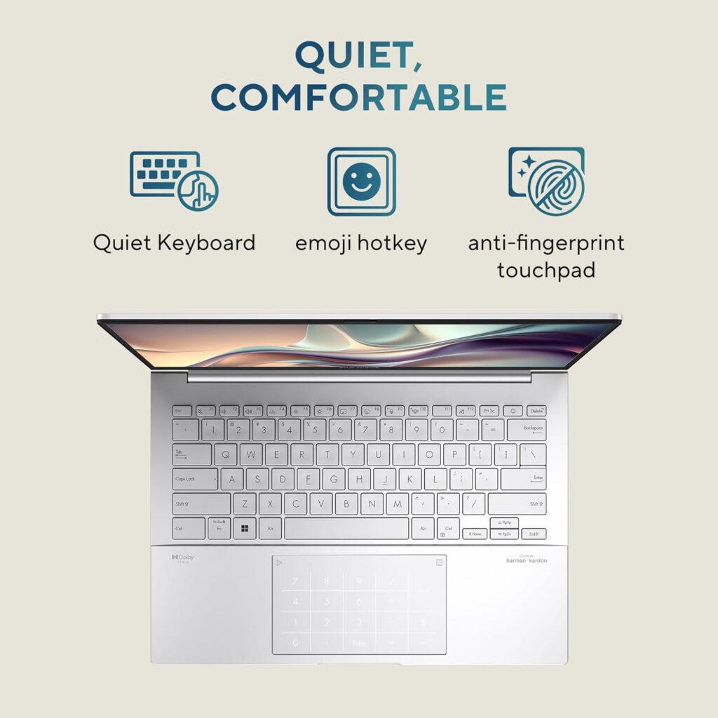 ASUS Zenbook 14 OLED UX3405MA-PZ961WS Laptop keyboard