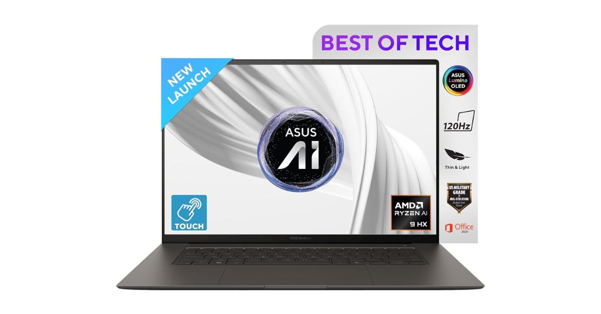 ASUS Zenbook S 16 OLED UM5606WA-RJ310WS launched in India [AMD Ryzen AI 9 HX 370/3K Touch/32GB RAM /1TB SSD]