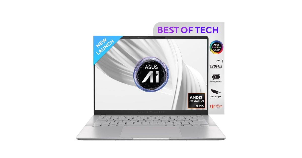ASUS Vivobook S 14 OLED M5406WA-PP962WS Launched in India [ 3K OLED, AMD Ryzen AI 9 HX 370, 24GB RAM, 512GB SSD ]