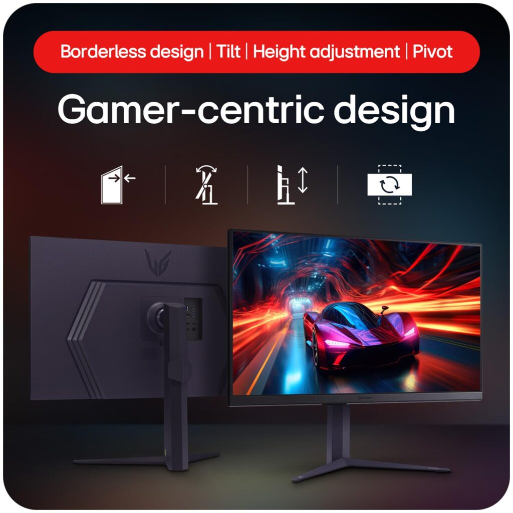 LG 32GS85Q B.ATR 32 inch QHD UltraGear Gaming Monitor design