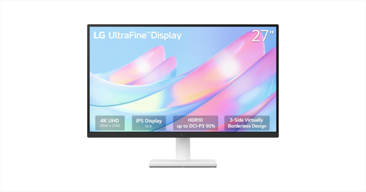 LG 27US500-W 27 Inch 4K UHD Ultrafine Monitor Launched in India | Price, Specs and Features