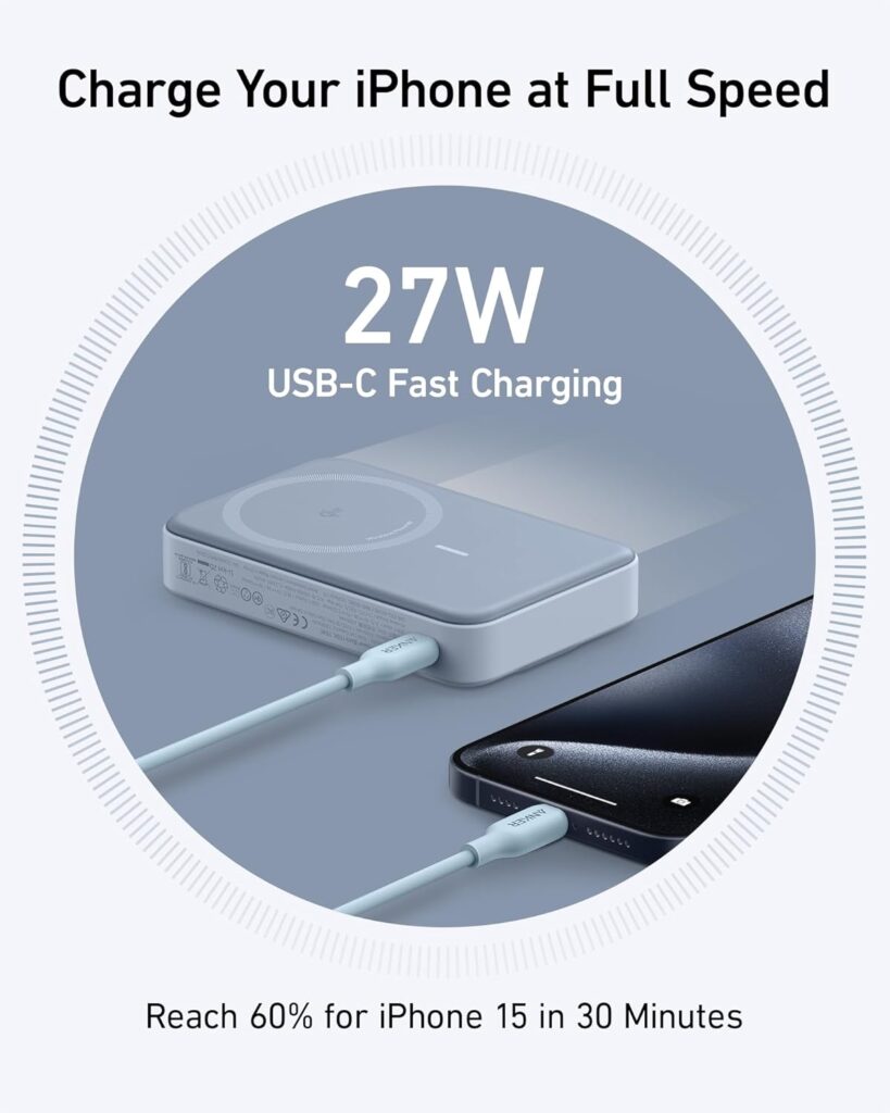 Anker MagGo Power Bank 10K A1654 iphone