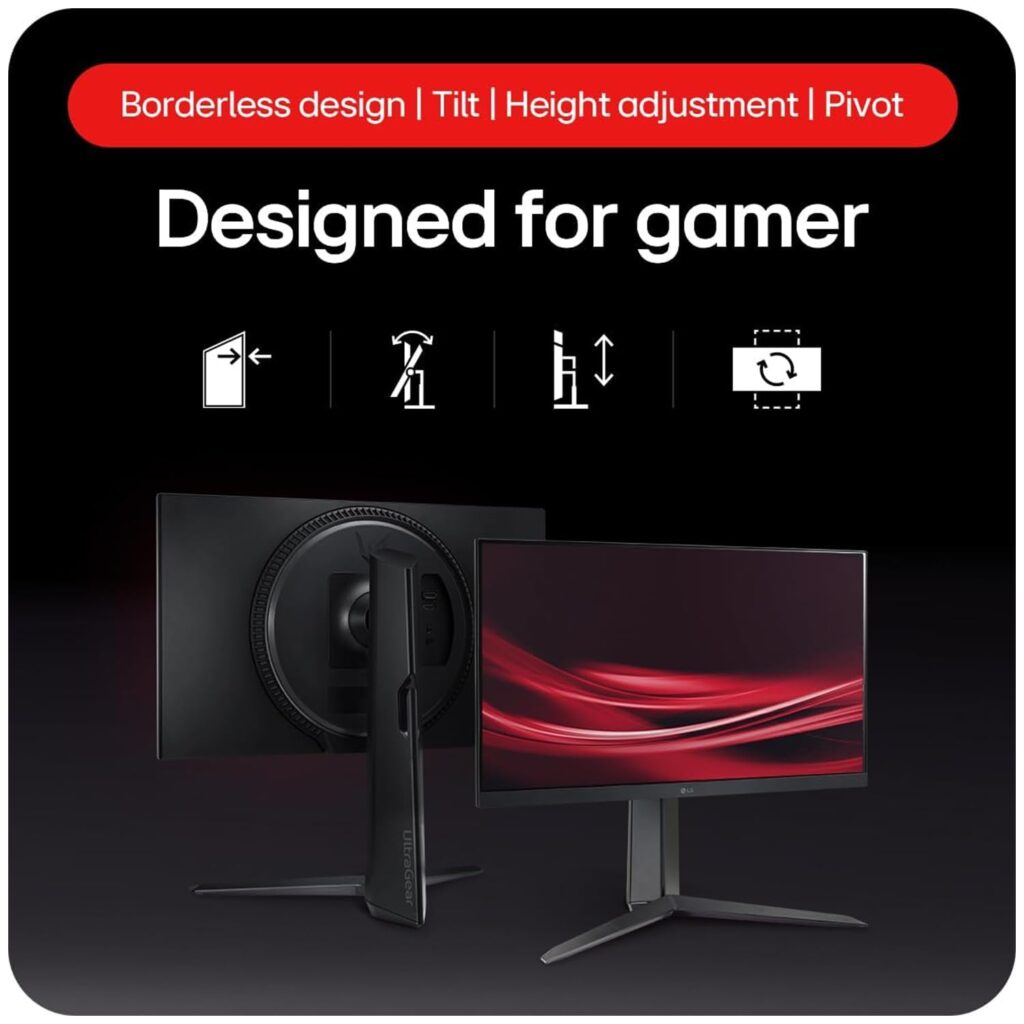 LG ‎24GS65F B.ATR 24GS65F Ultragear Monitor adjustments
