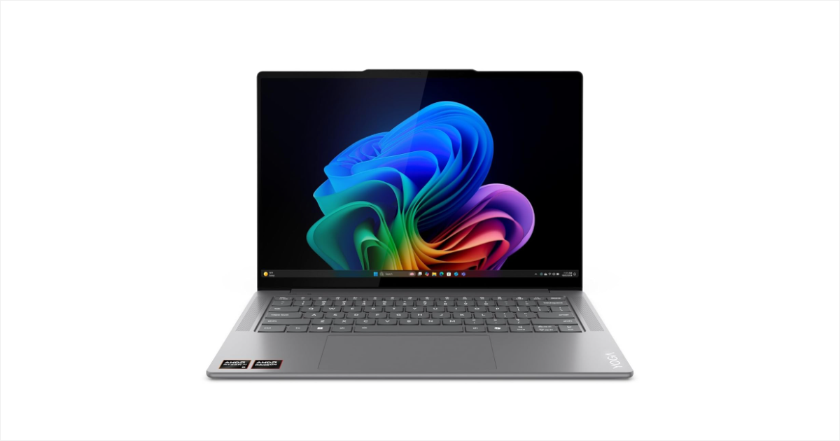 Lenovo Yoga Pro 7 83HN0027IN CoPilot+ PC AI Laptop Launched in India [ 2.8K WQXGA+OLED / AMD Ryzen AI 9 365 / 32GB RAM / 1TB SSD ]