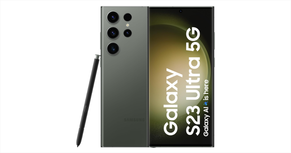 Samsung Galaxy S23 Ultra 5G AI Smartphone Green 12GB 256GB Storage0A