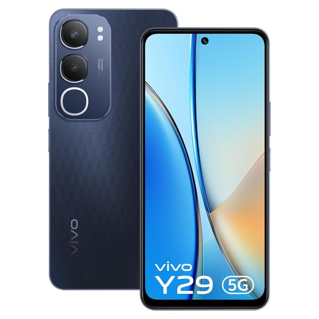 Vivo Y29 5G Android Smartphone Launched in India at a price of ₹13,999 | Check Specs, Features 3 vivo Y29 5G Diamond Black